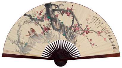 马相伯 花鸟 镜心